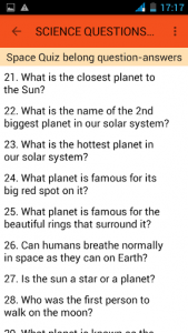اسکرین شات برنامه Science Questions Answers 4