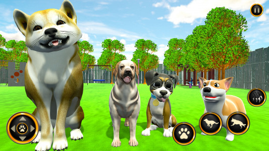 اسکرین شات بازی Dog Life Dog Simulator Games 1