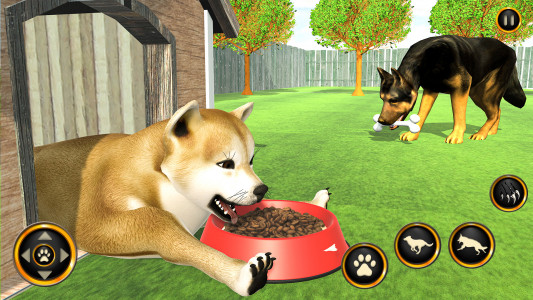 اسکرین شات بازی Dog Life Dog Simulator Games 3