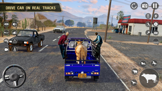 اسکرین شات بازی Animal Cargo Truck Transport 3