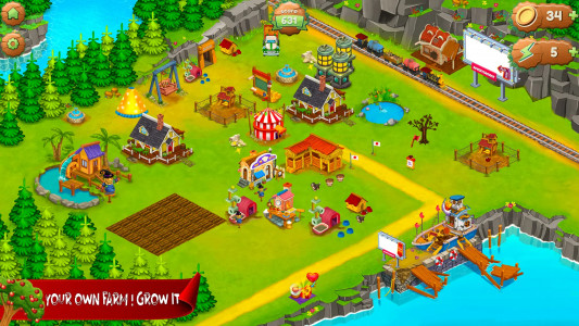 اسکرین شات بازی Farming Town Offline Farm Game 3