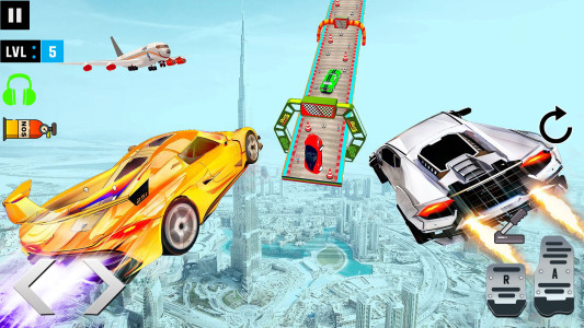 اسکرین شات 4 برنامه Car Stunt Races 3D: Mega Ramps
