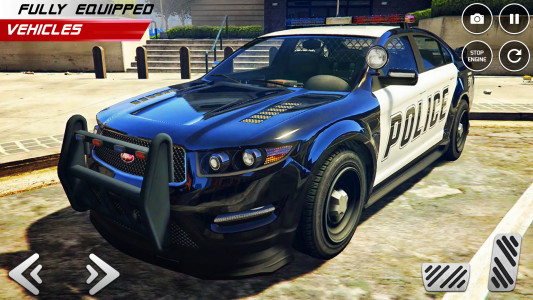 اسکرین شات بازی US Police Car Chase: Car Games 3