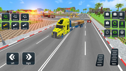 اسکرین شات 2 بازی GL Open World Truck Driving 3D