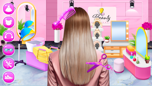 اسکرین شات بازی Fashion Girl: Dressup & Hair 1
