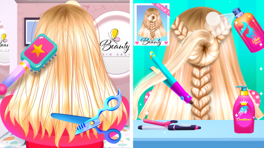 اسکرین شات بازی Fashion Girl: Dressup & Hair 3