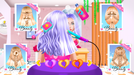 اسکرین شات بازی Fashion Girl: Dressup & Hair 4