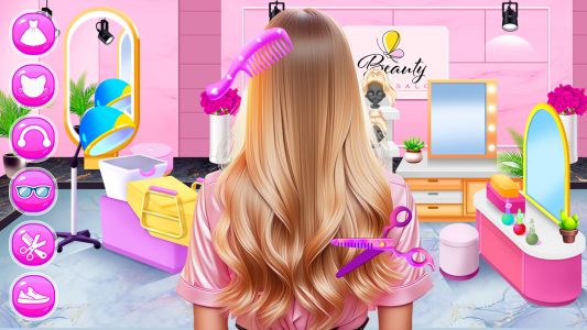 اسکرین شات بازی Fashion Girl: Dressup & Hair 1