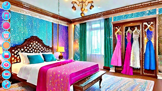 اسکرین شات برنامه Hotel Cleanup - Room Cleaning 1