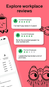 اسکرین شات 2 برنامه Glassdoor | Jobs & Careers