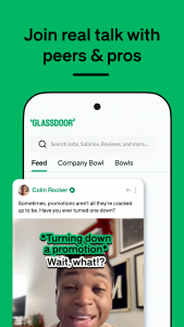 اسکرین شات برنامه Glassdoor | Jobs & Community 1