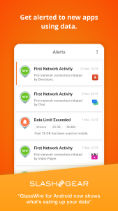 اسکرین شات 5 برنامه GlassWire Data Usage Monitor
