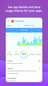 اسکرین شات برنامه GlassWire Data Usage Monitor 7