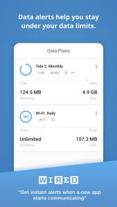 اسکرین شات 4 برنامه GlassWire Data Usage Monitor