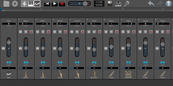 اسکرین شات برنامه Recording Studio Pro Plus 8