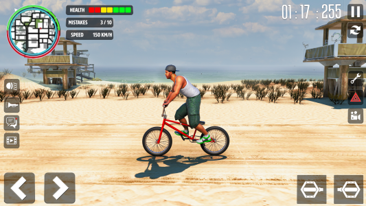 اسکرین شات 8 برنامه Cycle Stunt Games: Cycle Game