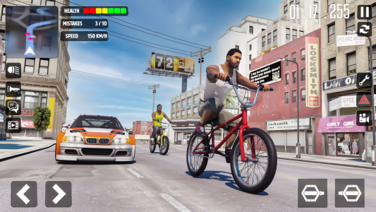 اسکرین شات برنامه Cycle Stunt Games: Cycle Game 1