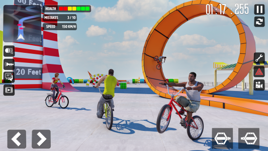 اسکرین شات برنامه Cycle Stunt Games: Cycle Game 6