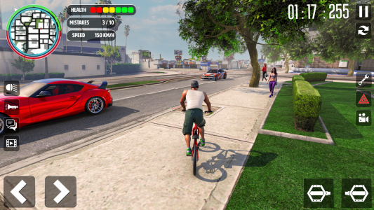 اسکرین شات برنامه Offroad BMX Rider: Cycle Game 3