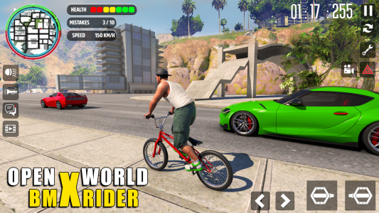 اسکرین شات 5 برنامه Cycle Stunt Games: Cycle Game