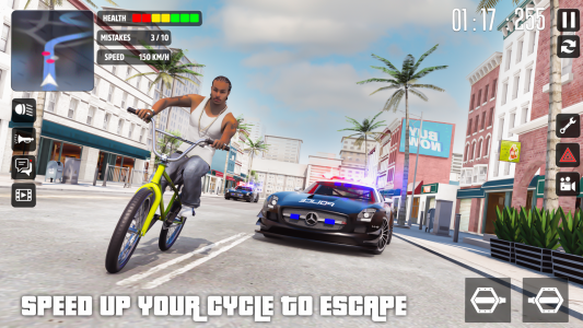 اسکرین شات 4 برنامه Cycle Stunt Games: Cycle Game