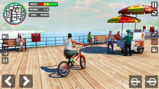 اسکرین شات برنامه Offroad BMX Rider: Cycle Game 7