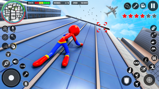 اسکرین شات بازی Spider Hero Man: Stickman Game 2