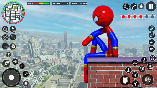 اسکرین شات بازی Spider Hero Man: Stickman Game 1