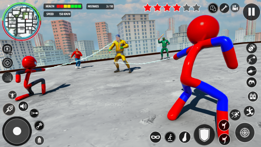 اسکرین شات بازی Spider Hero Man: Stickman Game 3