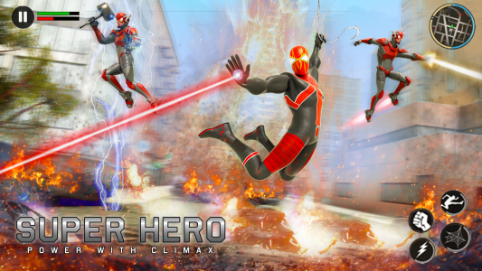 اسکرین شات برنامه Spider Hero: Spider Rope Hero 1