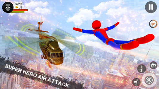 اسکرین شات بازی Spider Hero Man: Stickman Game 5