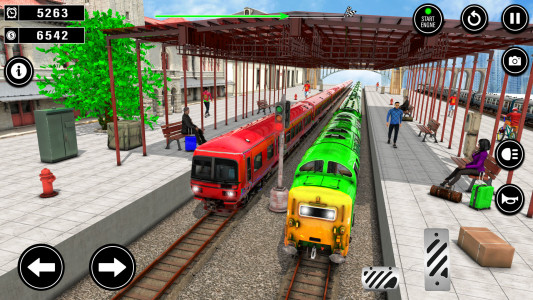 اسکرین شات 3 برنامه Train Simulator: Train Games