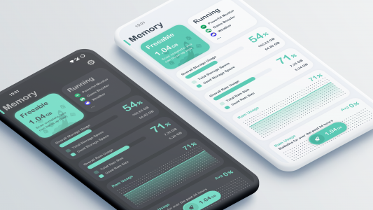 اسکرین شات برنامه RAM Memory Monitor 5