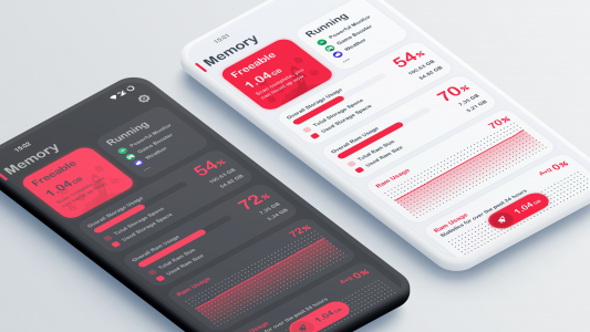 اسکرین شات برنامه RAM Memory Monitor 3