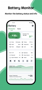 اسکرین شات برنامه Battery Monitor 1