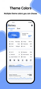 اسکرین شات برنامه Battery Monitor 4