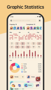 اسکرین شات 5 برنامه Meow Todo List & Task