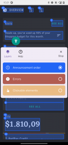 اسکرین شات 4 برنامه AccessibilityTester