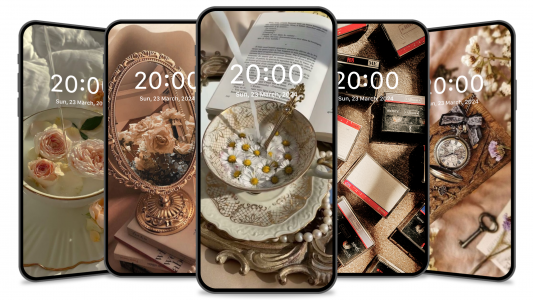 اسکرین شات 7 برنامه Aesthetic Wallpaper