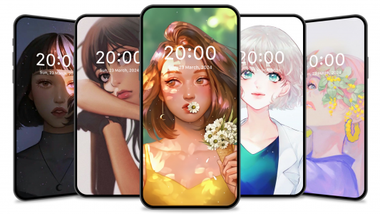 اسکرین شات 6 برنامه Aesthetic Wallpaper