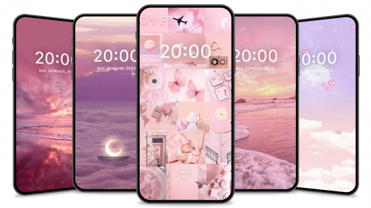 اسکرین شات 1 برنامه Aesthetic Wallpaper