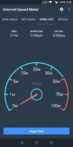 اسکرین شات برنامه Internet Speed Meter 2