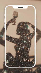 اسکرین شات برنامه Glitter Wallpaper 8
