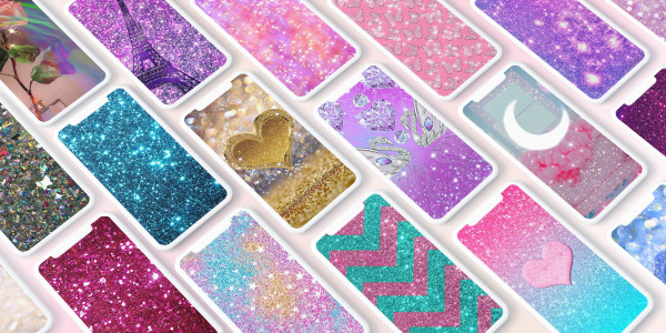 اسکرین شات 3 برنامه Glitter Wallpaper: Theme, Icon