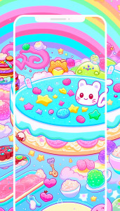 اسکرین شات 7 برنامه Glitter Wallpapers Sparkling