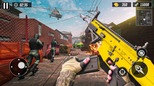 اسکرین شات 5 برنامه FPS Commando Strike: Gun Games