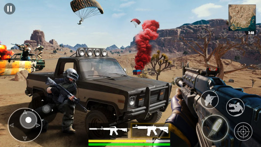 اسکرین شات 2 برنامه FPS Commando Strike: Gun Games