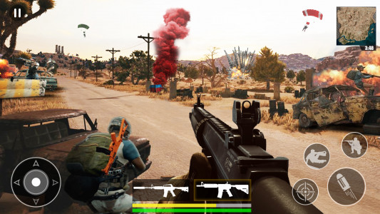 اسکرین شات 4 برنامه FPS Commando Strike: Gun Games
