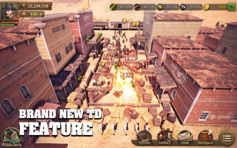 اسکرین شات بازی Wild Frontier: Town Defense 2