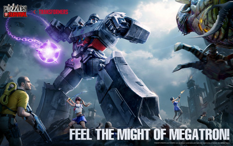 اسکرین شات 1 بازی Puzzles & Survival